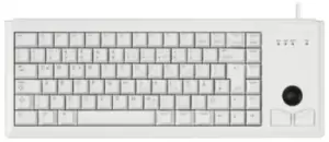 Cherry Trackball Keyboard Wired PS/2 Compact, QWERTY (US) Grey