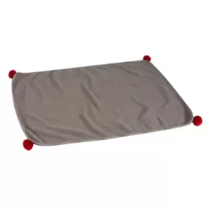 Zoon Grey Plaid Comforter 70 x 100 cm
