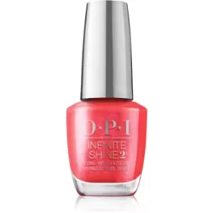 OPI Me, Myself and OPI Infinite Shine Gel-Effect Nail Varnish Left Your Texts on Red 15 ml