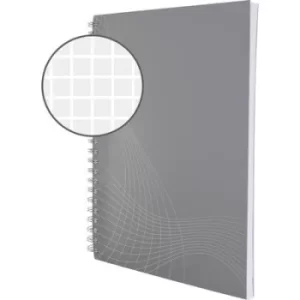 Avery-Zweckform notizio 7011 Notebook Squared Light grey No. of sheets: 80 A5