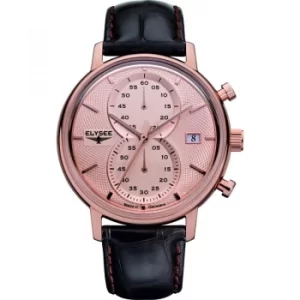 Mens Elysee Classic Chronograph Watch