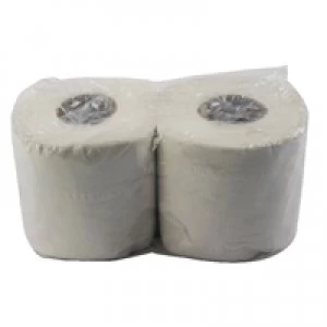 Whitecroft White 200 Sheet Toilet Roll Pack of 48 WX43541