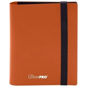Ultra Pro Eclipse 2-Pocket Pro-Binder - Pumpkin Orange