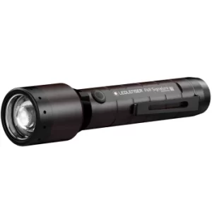 LED Lenser P6R Signature Rechargeable LED Torch Black