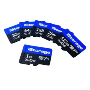 iStorage IS-MSD-3-256 memory card 256GB MicroSDXC UHS-III Class 10