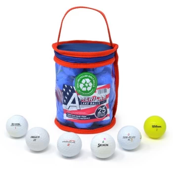 2nd Chance Grade B Recycled Golf Balls - Mixed Brands - White