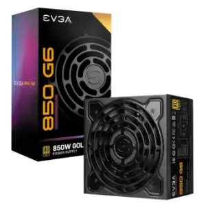 EVGA SuperNOVA 850 G6 80 PLUS Gold PSU 850W ATX Modular Power Supply - 220-G6-0850-X3