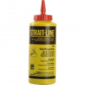 StraitLine Chalk Refill Permanent Red