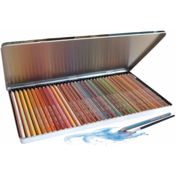 2881360 Graduate Aqua Watercolouring Pencils 36 Metal Box - Lyra