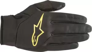 Alpinestars Cascade Gore-Tex Infinium Bicycle Gloves, black-yellow Size M black-yellow, Size M