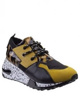 Steve Madden Cliff Trainers - Yellow, Size 7, Women