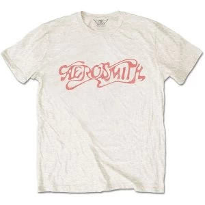 Aerosmith - Classic Logo Unisex X-Large T-Shirt - Neutral