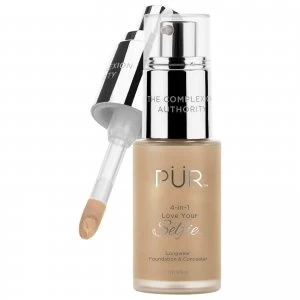 PUR 4-in-1 Love Your Selfie Longwear Foundation and Concealer 30ml (Various Shades) - TG3