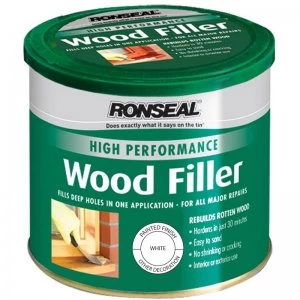 Ronseal Hight Performance Wood Filler White 550