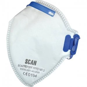 Scan FFP2 Fold Flat Disposable Mask Pack of 3
