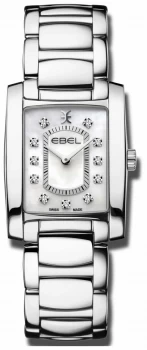 EBEL Womens Brasilla Mother Of Pearl Dial Stainless Watch