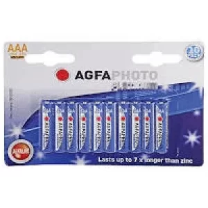 Agfaphoto AAA Alkaline Batteries (10 Pack)