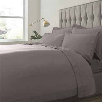 Hotel Collection Hotel 500TC Egyptian Cotton Oxford Pillowcase - Light Grey