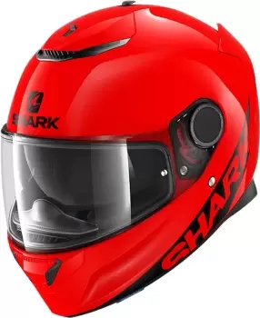 Shark Spartan Blank Helmet, red, Size XL, red, Size XL
