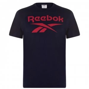 Reebok Boys Elements Graphic T-Shirt - Navy