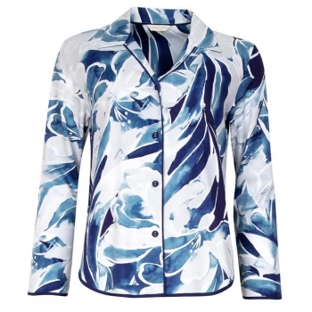 Cyberjammies Printed Long Sleeve Pyjama Set - Blue Floral