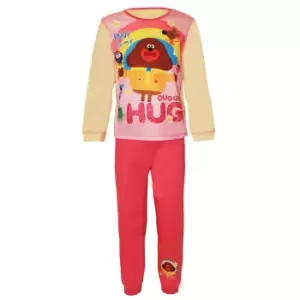 Hey Duggee Girls Hug Pyjama Set (2-3 Years) (Pink)