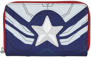 Falcon and the Winter Soldier Loungefly - Captain America Cosplay Wallet multicolor