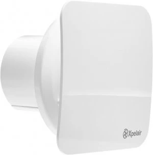 Xpelair 4" Square Simply Silent Extractor Fan with Timer