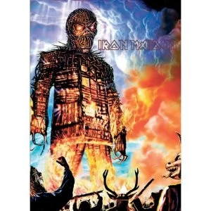 Iron Maiden - Wicker Man Postcard