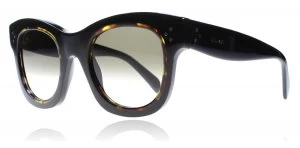 Celine Helen Sunglasses Black / Tortoise TZDZ3 48mm