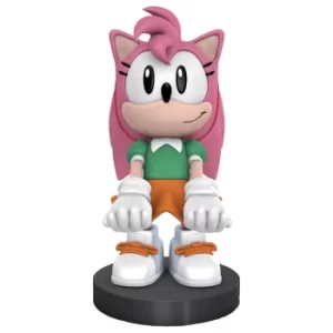 Cable Guys Sega Sonic The Hedgehog Amy Rose Controller and Smartphone Stand