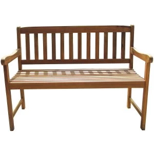 Charles Bentley Wooden FSC Acacia 2-3 Seater Bench