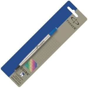 Parker Blue Rollerball Pen Refill Fine Pack of 12 S0881210