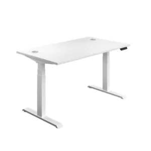Economy Sit Stand Desk 1200 X 800 White-white