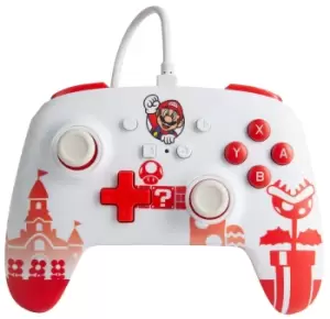 PowerA Switch Enhanced Wired Controller - Super Mario