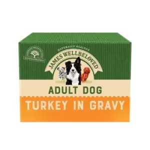 James Wellbeloved Adult Pouches - Turkey with Rice - Saver Pack: 40 x 150g