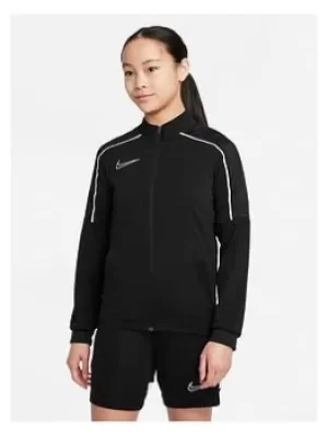 Boys, Nike Junior Academy Track Jacket, Black/White, Size L