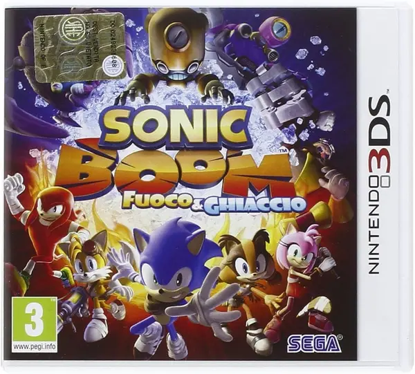 Sonic Boom Fuoco And Ghiaccio Nintendo 3DS Game