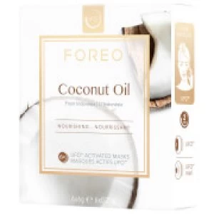 FOREO UFO Coconut Oil Mini Nourishing Face Mask (6 Pack)