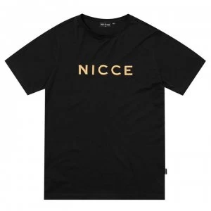 Nicce Mercury T Shirt Mens - Black