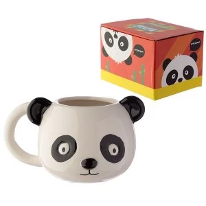 Panda Ceramic Animal Shaped Head Mug