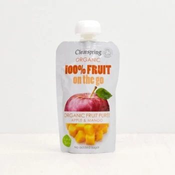 Clearspring Organic Fruit On The Go - Apple & Mango - 120g x 8