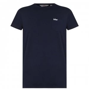 Lee Cooper Essentials Pocket T Shirt Mens - Navy