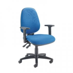 Cappela Intro Posture Chair With Lumbar Support Blue KF74282