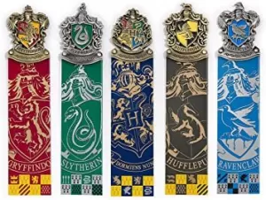 Hogwarts Crest Harry Potter The Noble Collection Bookmark Set