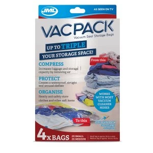 JML VacPack Small and Medium Storage Bags