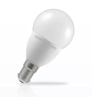 Crompton Golfball LED Light Bulb Dimmable B15 5.5W (40W Eqv) Warm White
