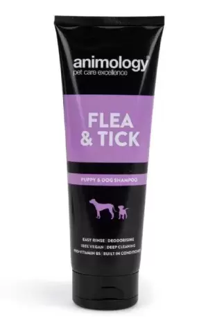 Animology Flea and Tick Puppy and Dog Shampoo 250ml - wilko