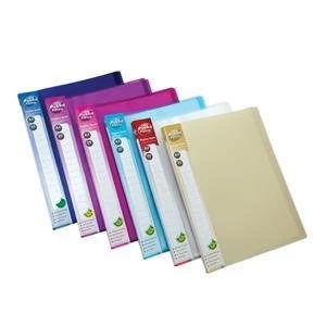Original Concord Display Book Polypropylene 20 Pockets A4 Clear Pack of 12