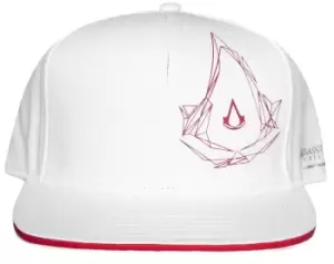 Assassins Creed Tech Logo Cap white